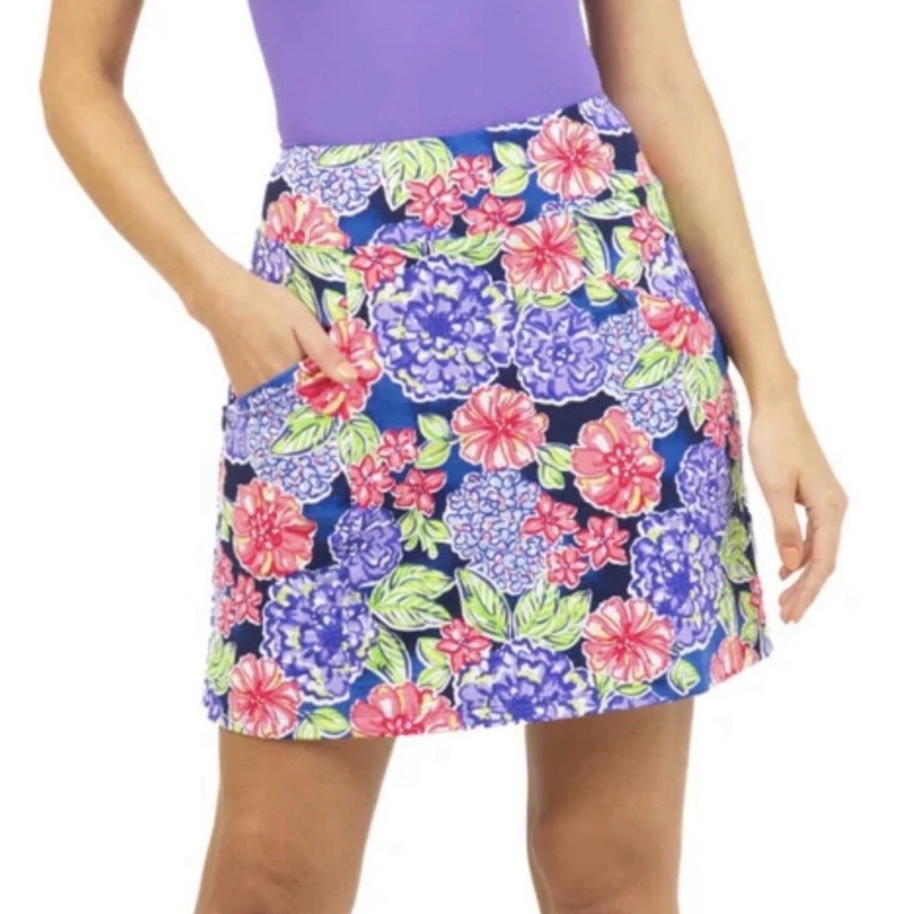 IBKUL Women's Larissa Athletic Pickleball Tennis Skort‎ Multicolor Small